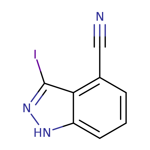 3-Iodo-1H-indazole-4-carbonitrile