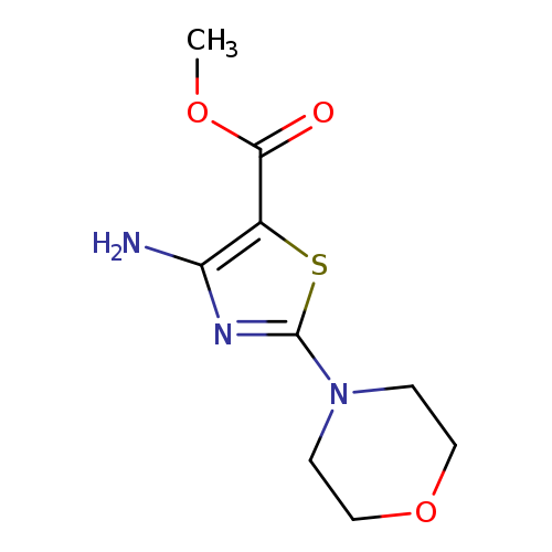 Methyl 4-amino-2-morpholino-1,3-thiazole-5-carboxylate
