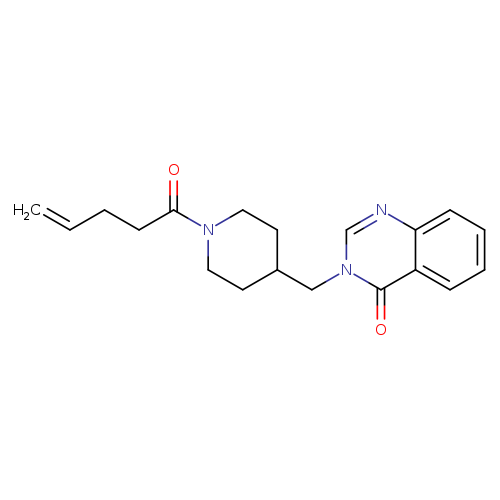 3-{[1-(pent-4-enoyl)piperidin-4-yl]methyl}-3,4-dihydroquinazolin-4-one