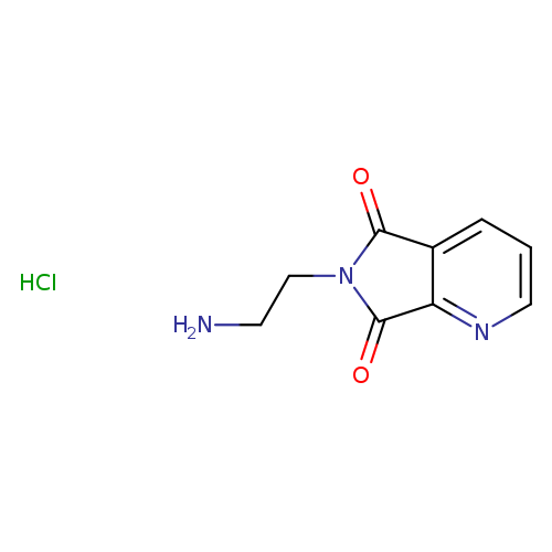 6-(2-aminoethyl)-5H,6H,7H-pyrrolo[3,4-b]pyridine-5,7-dione hydrochloride