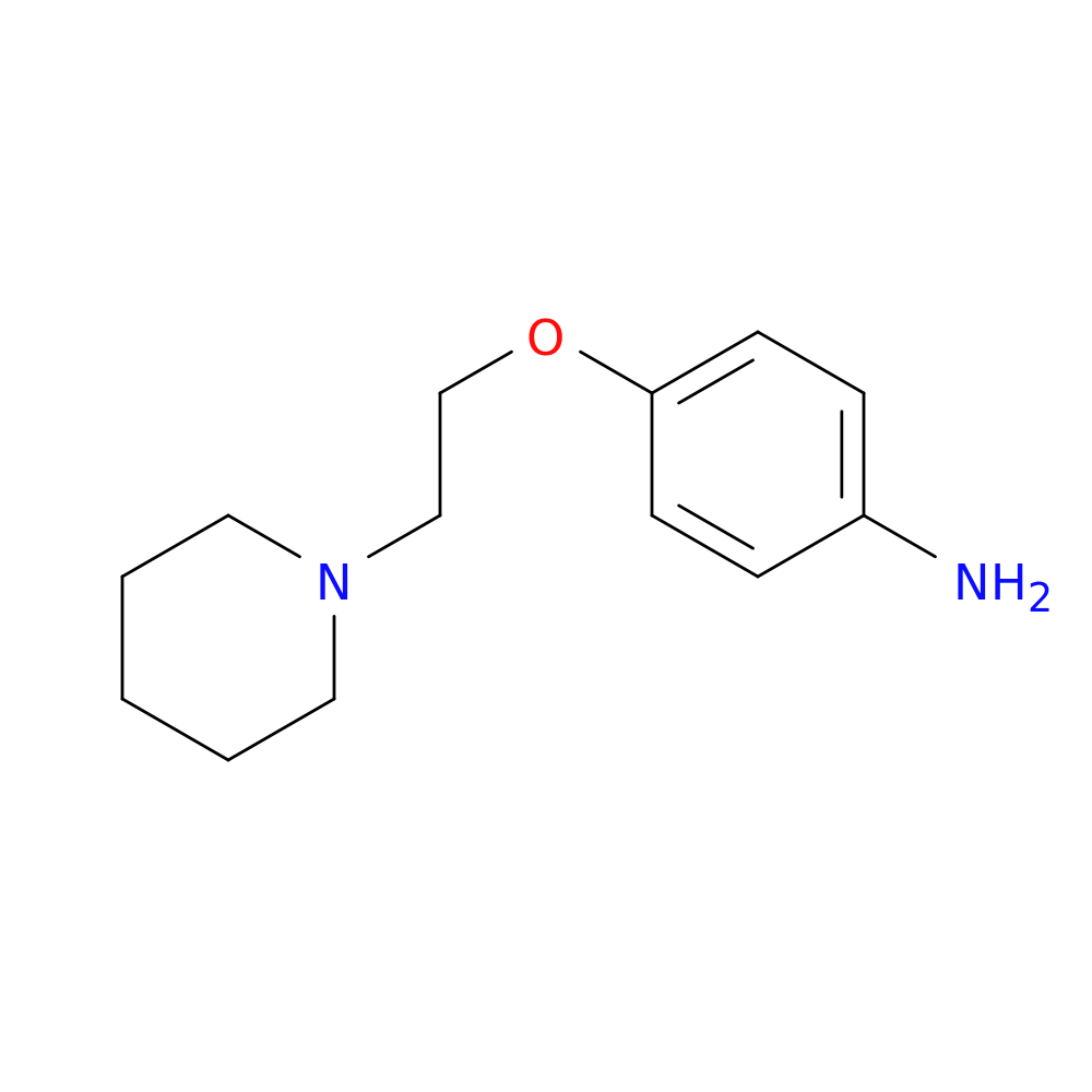 4-(2-(piperidin-1-yl)ethoxy)benzenamine hydrochloride