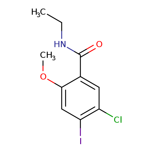 5-Chloro-N-ethyl-4-iodo-2-methoxybenzamide