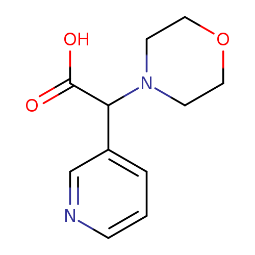 Morpholin-4-yl(pyridin-3-yl)acetic acid