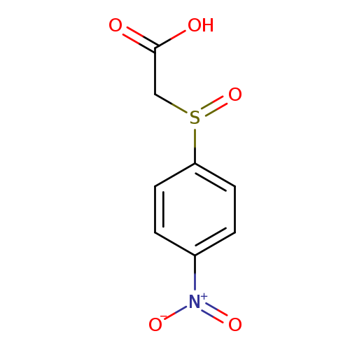 2-(4-nitrobenzenesulfinyl)acetic acid