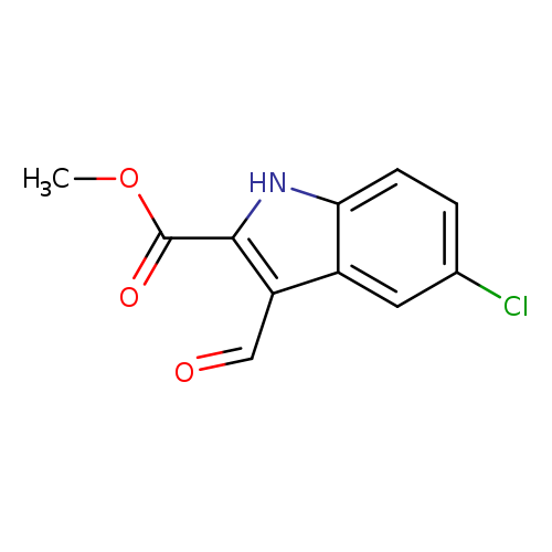 1H-INDOLE-2-CARBOXYLIC ACID,5-FORMYL-,METHYL ESTER