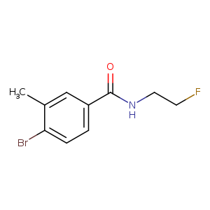 4-Bromo-n-(2-fluoroethyl)-3-methylbenzamide