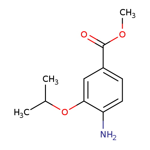 Benzoic acid, 4-amino-3-(1-methylethoxy)-, methyl ester (9CI)