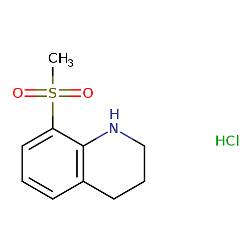 8-methanesulfonyl-1,2,3,4-tetrahydroquinoline hydrochloride