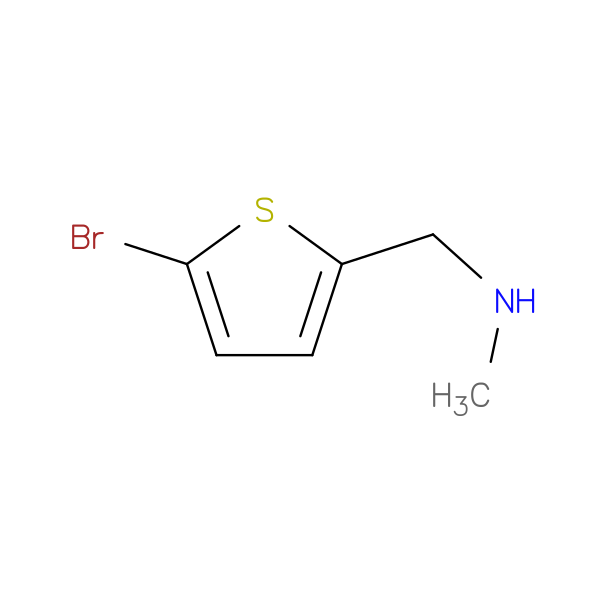 1-(5-Bromothiophen-2-yl)-N-methylmethanamine