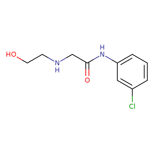 N-(3-Chlorophenyl)-2-((2-hydroxyethyl)amino)acetamide