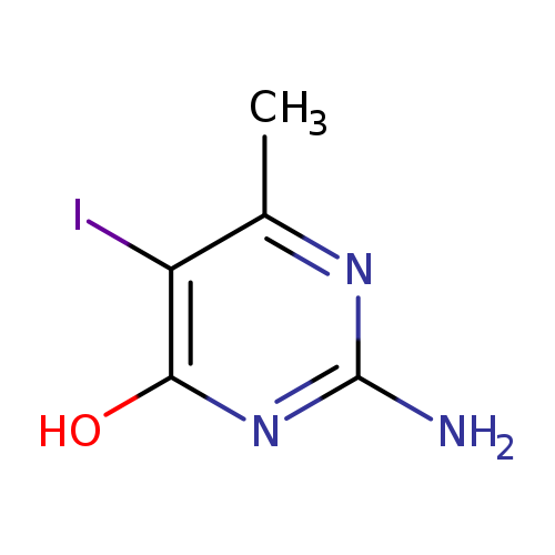 2-Amino-5-iodo-6-methyl-3,4-dihydropyrimidin-4-one