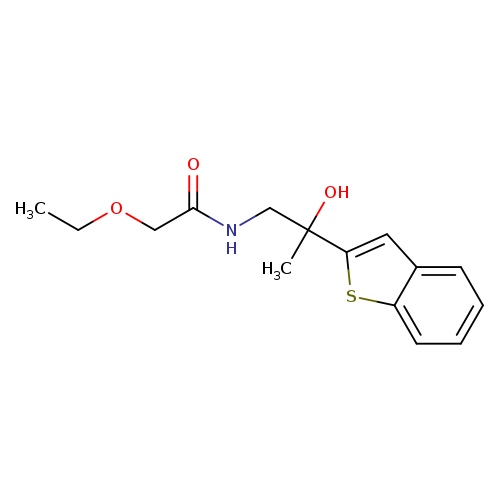 N-[2-(1-benzothiophen-2-yl)-2-hydroxypropyl]-2-ethoxyacetamide