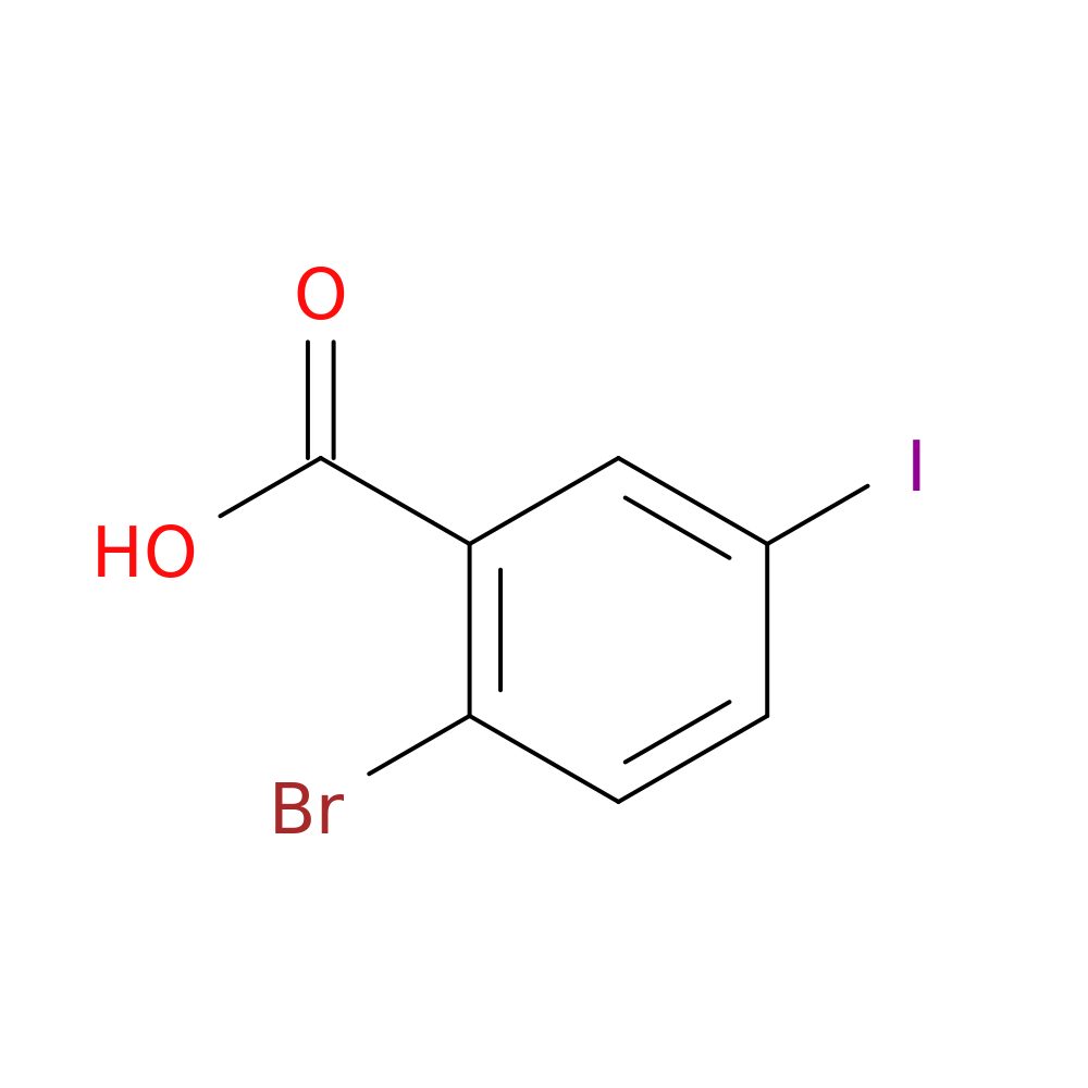 2-Bromo-5-iodobenzoic acid