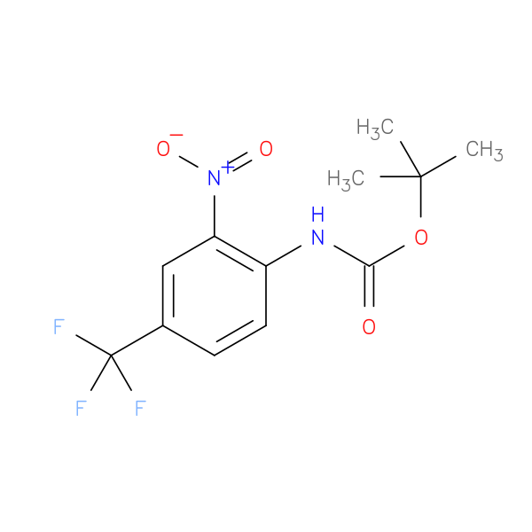 tert-Butyl 2-nitro-4-(trifluoromethyl)phenylcarbamate