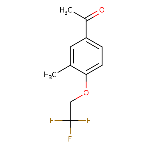 1-[3-Methyl-4-(2,2,2-trifluoro-ethoxy)-phenyl]-ethanone