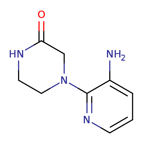4-(3-Aminopyridin-2-yl)piperazin-2-one
