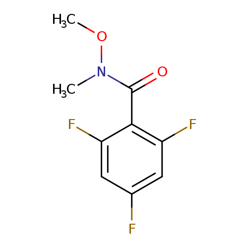 2,4,6-trifluoro-N-methoxy-N-methylbenzamide