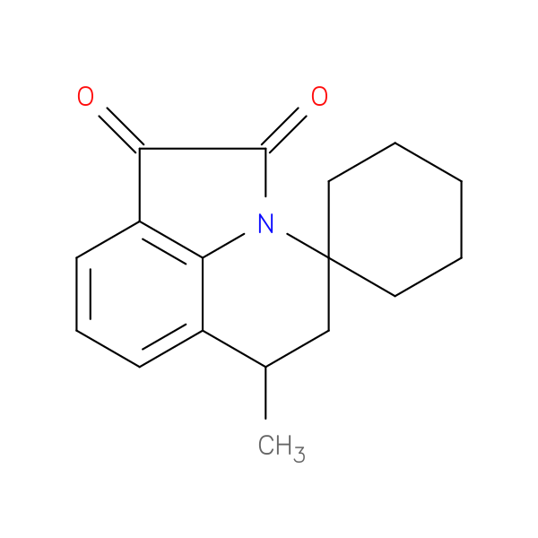 6'-Methyl-5',6'-dihydrospiro[cyclohexane-1,4'-pyrrolo[3,2,1-ij]quinoline]-1',2'-dione