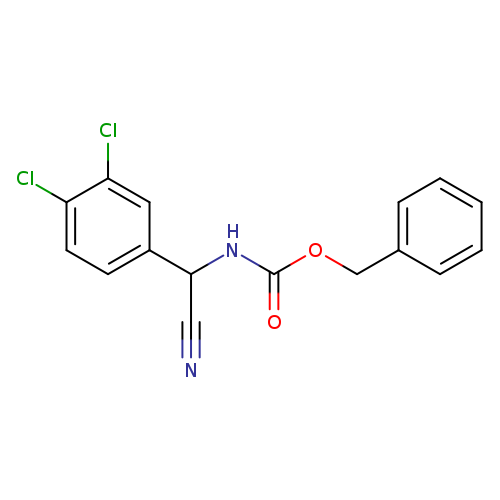benzyl N-[cyano(3,4-dichlorophenyl)methyl]carbamate