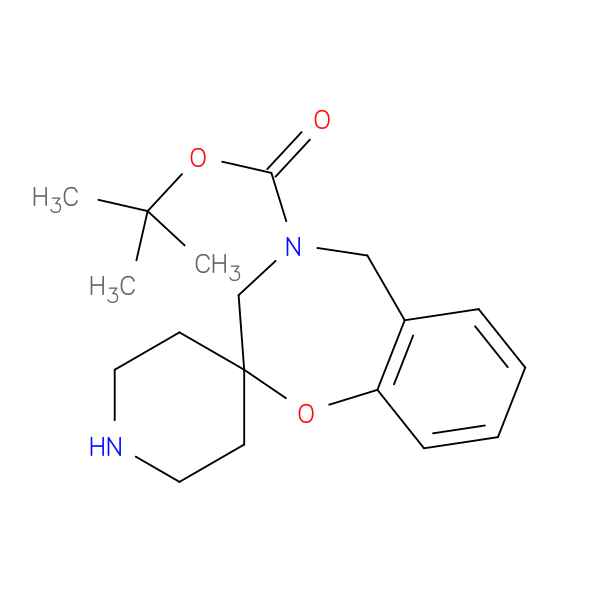 tert-butyl 4,5-dihydro-3H-spiro[1,4-benzoxazepine-2,4'-piperidine]-4-carboxylate