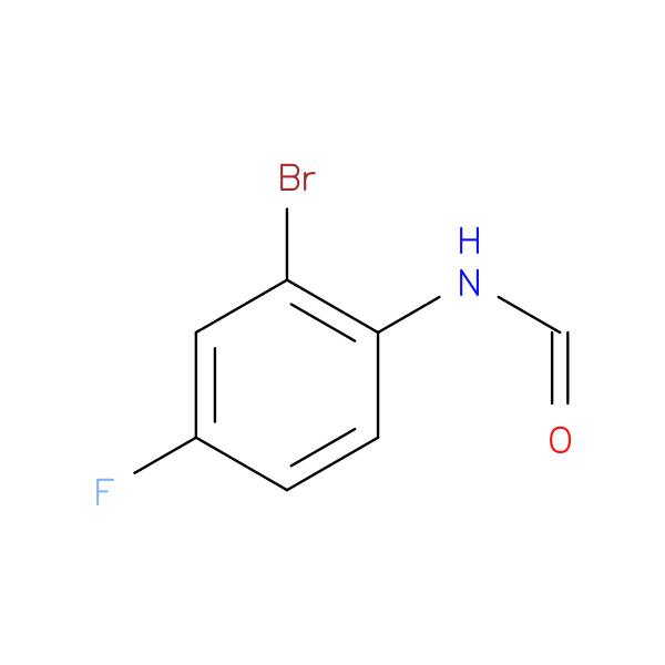 N-Formyl 2-bromo-4-fluoroaniline