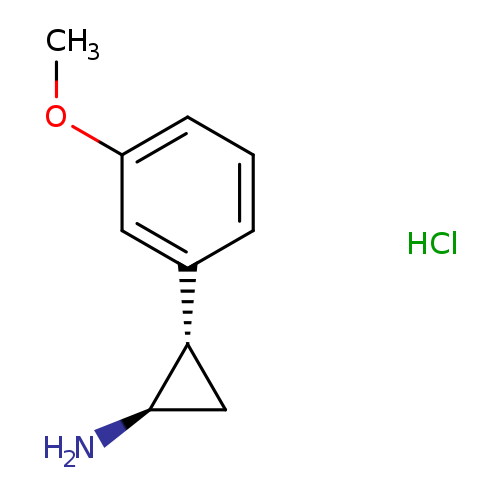 (1R,2S)-2-(3-methoxyphenyl)cyclopropan-1-amine hydrochloride