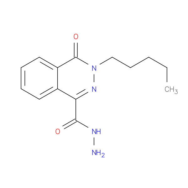4-oxo-3-pentyl-3,4-dihydrophthalazine-1-carbohydrazide
