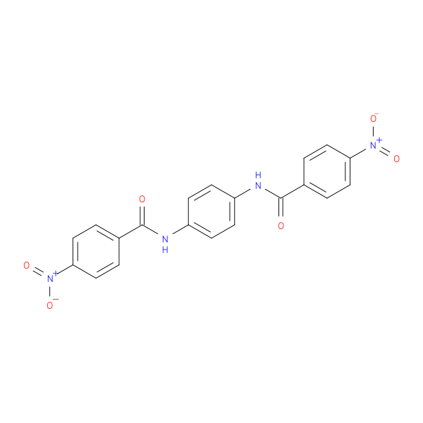 4-Nitro-N-{4-[(4-nitrobenzoyl)amino]phenyl}benzamide