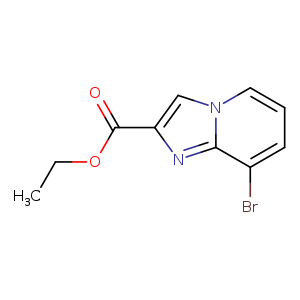 IMidazo[1,2-a]pyridine-2-carboxylic acid, 8-broMo-, ethyl ester