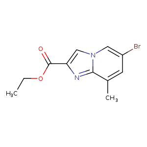 Ethyl 6-bromo-8-methylimidazo[1,2-a]pyridine-2-carboxylate