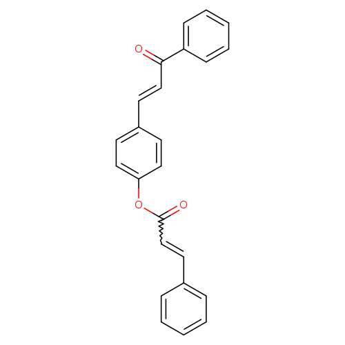 4-[(1E)-3-oxo-3-phenylprop-1-en-1-yl]phenyl (2Z)-3-phenylprop-2-enoate