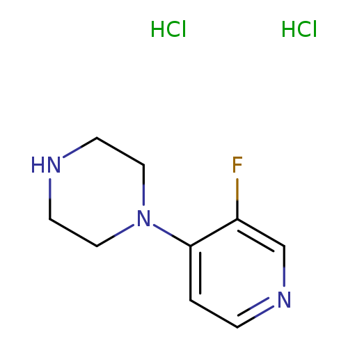1-(3-fluoropyridin-4-yl)piperazine dihydrochloride