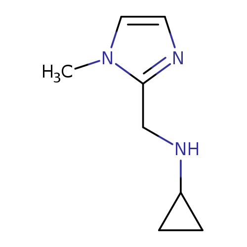 N-[(1-methyl-1H-imidazol-2-yl)methyl]cyclopropanamine