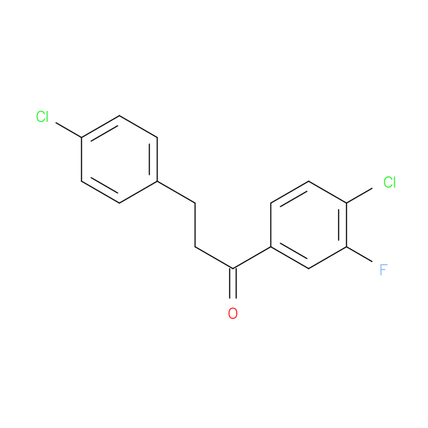 4'-Chloro-3-(4-chlorophenyl)-3'-fluoropropiophenone