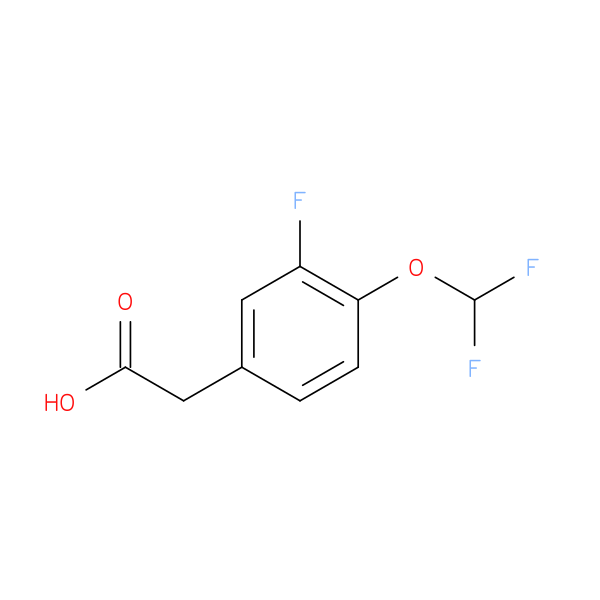 2-(4-(Difluoromethoxy)-3-fluorophenyl)acetic acid