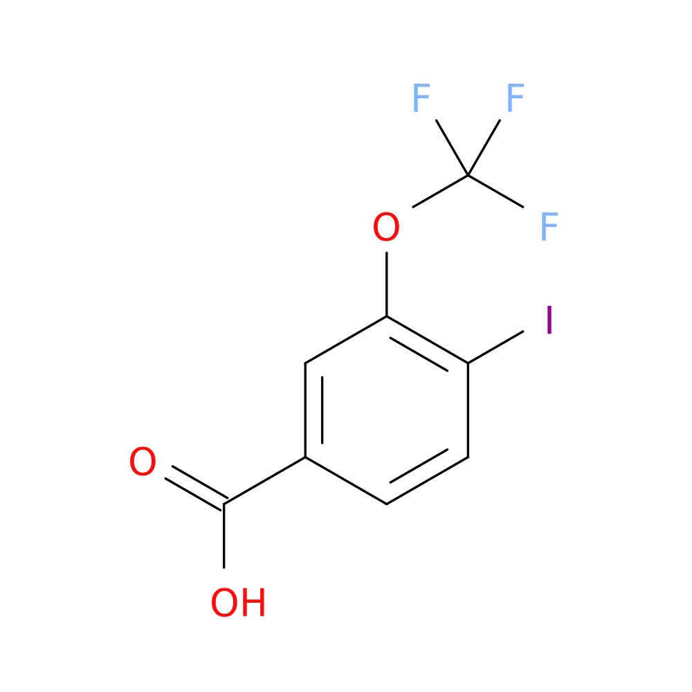 4-Iodo-3-(trifluoromethoxy)benzoic acid