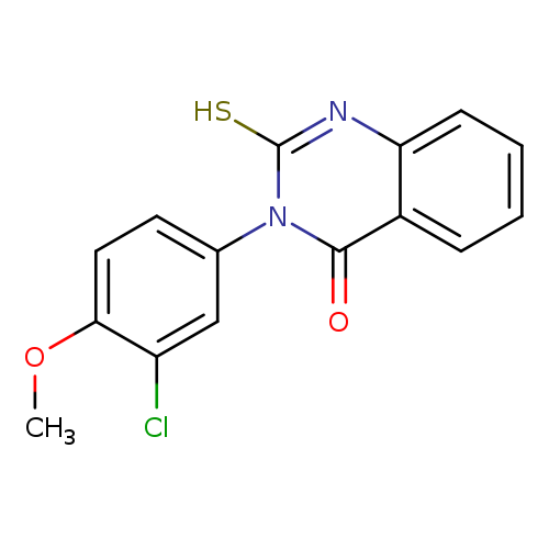 3-(3-chloro-4-methoxyphenyl)-2-sulfanyl-3,4-dihydroquinazolin-4-one
