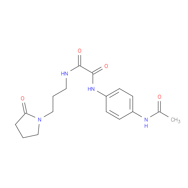 N'-(4-acetamidophenyl)-N-[3-(2-oxopyrrolidin-1-yl)propyl]ethanediamide
