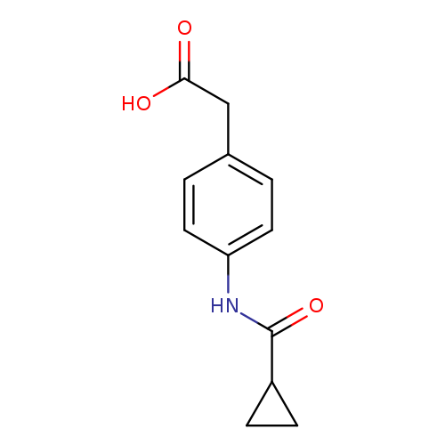 {4-[(CYCLOPROPYLCARBONYL)AMINO]PHENYL}ACETIC ACID