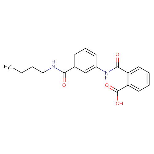 2-({3-[(Butylamino)carbonyl]anilino}carbonyl)-benzoic acid