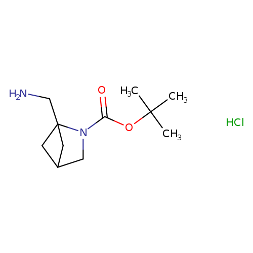 tert-butyl 1-(aminomethyl)-2-azabicyclo[2.1.1]hexane-2-carboxylate hydrochloride
