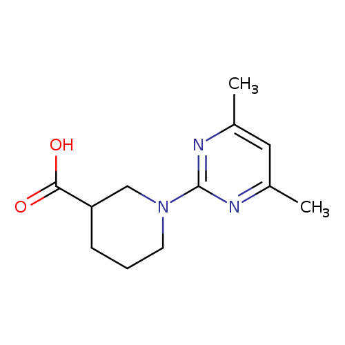 1-(4,6-Dimethylpyrimidin-2-yl)piperidine-3-carboxylic acid