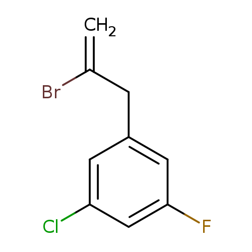 2-BROMO-3-(3-CHLORO-5-FLUOROPHENYL)-1-PROPENE