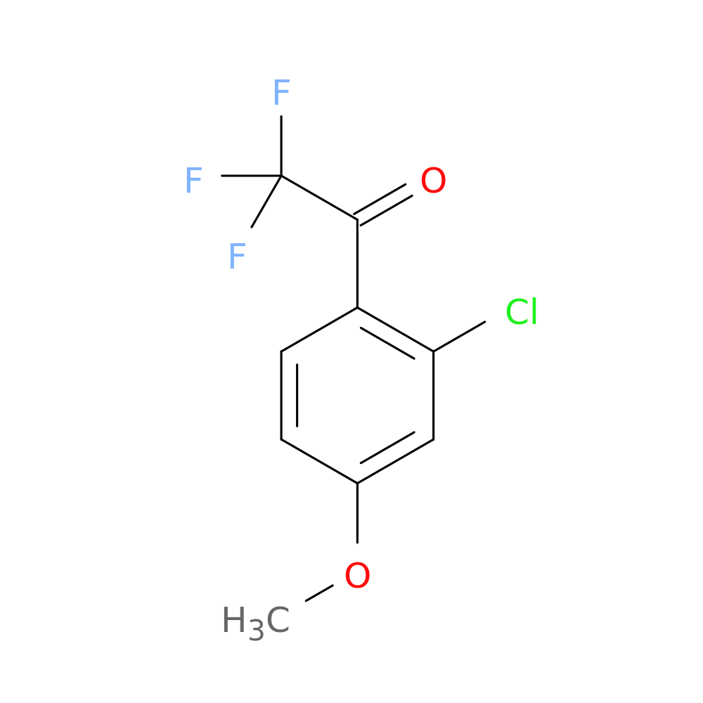 1-(2-chloro-4-methoxyphenyl)-2,2,2-trifluoroethan-1-one