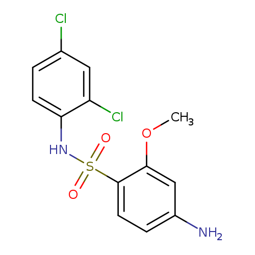 4-amino-N-(2,4-dichlorophenyl)-2-methoxybenzene-1-sulfonamide