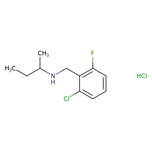 (butan-2-yl)[(2-chloro-6-fluorophenyl)methyl]amine hydrochloride