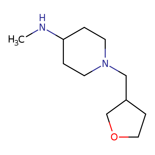 N-methyl-1-(oxolan-3-ylmethyl)piperidin-4-amine