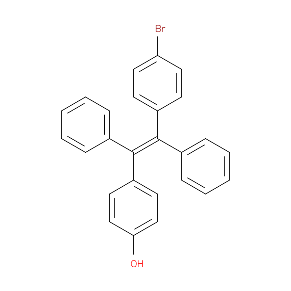 4-(2-(4-Bromophenyl)-1,2-diphenylvinyl)phenol