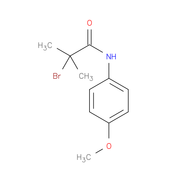 Propanamide, 2-bromo-N-(4-methoxyphenyl)-2-methyl-
