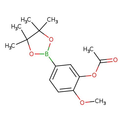 3-Acetoxy-4-methoxyphenylboronic acid, pinacol ester